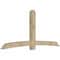 Ekena Millwork Bellingham Rough Sawn Timber Gable Bracket, Douglas Fir, 108"W x 49"H x 6"D x 6"F, 11/12 Pitch GBW108X49X0606BEL00RDF - alternate 2